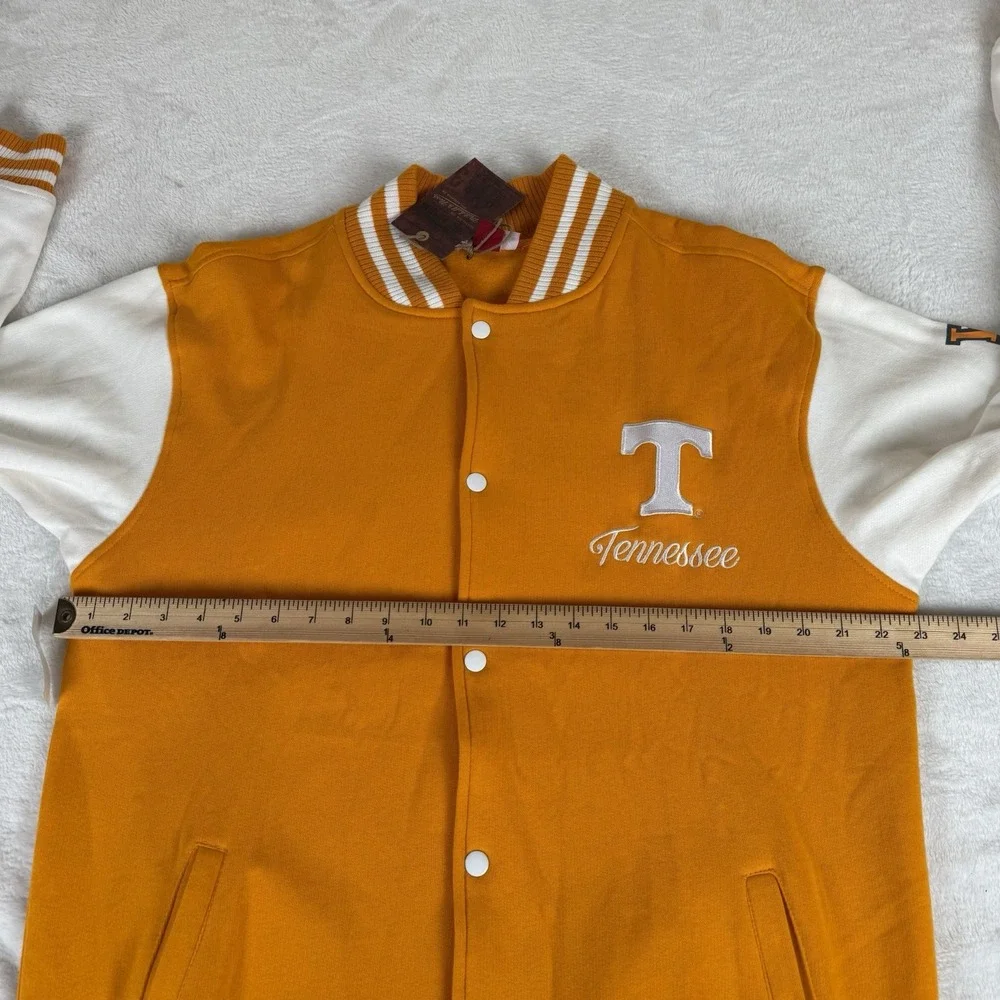 Tennessee Volunteers Mitchell & Ness Knit Varsity Jacket‎ Men's Medium Tall New - Picture 7 of 10